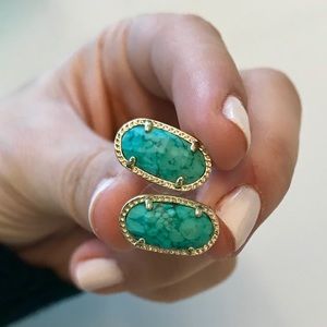 Kendra Scott Ellie Studs in turquoise!